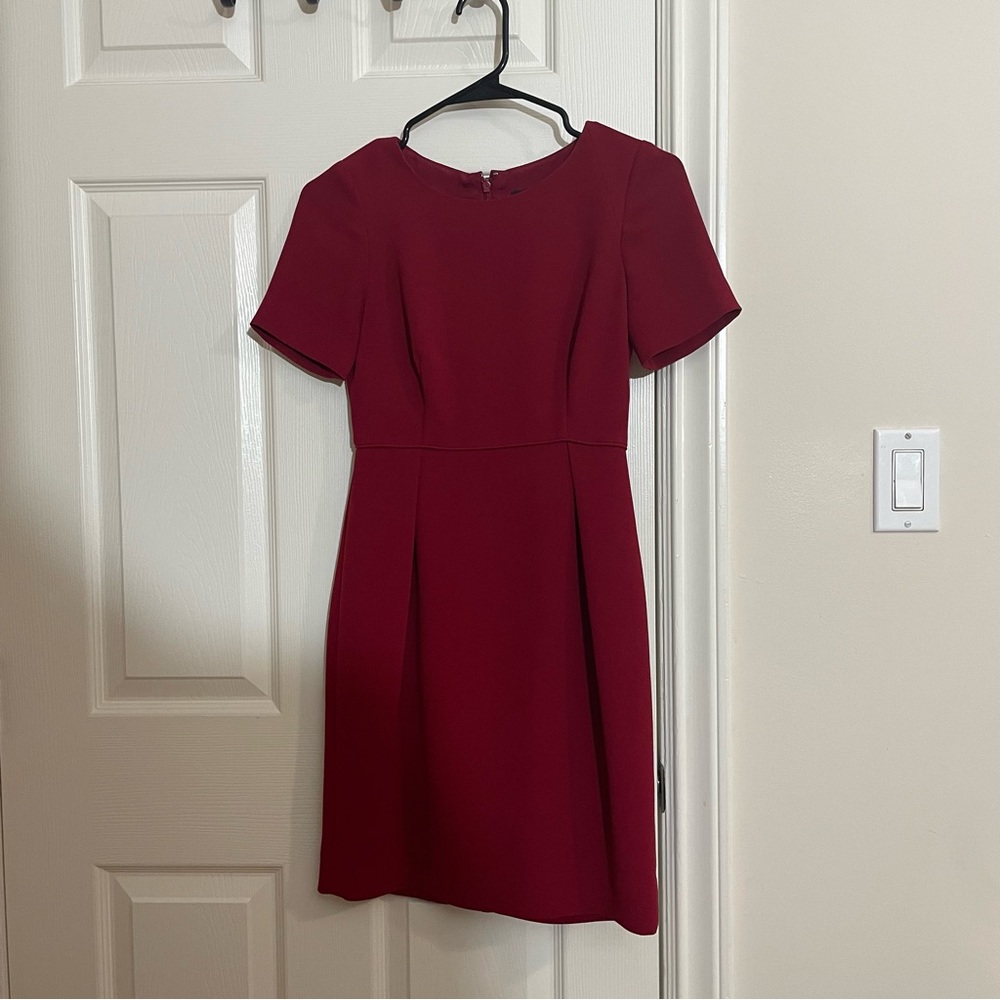 JCrew red dress